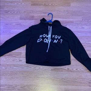 black friends show hoodie